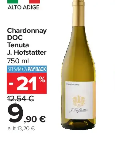 Chardonnay DOC Tenuta J. Hofstätter