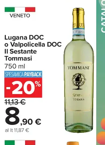 Lugana DOC o Valpolicella DOC Il Sestante Tommasi