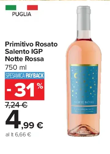 Primitivo Rosato Salento IGP Notte Rossa