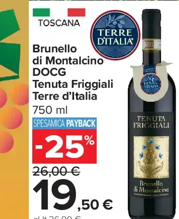 Brunello di Montalcino DOCG Tenuta Friggiali