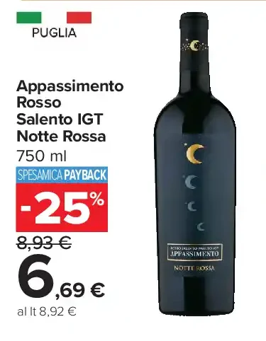 Appassimento Rosso Salento IGT Notte Rossa