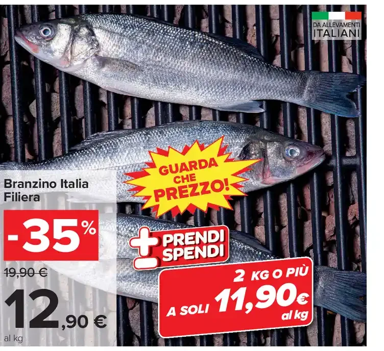 Branzino Italia filiera