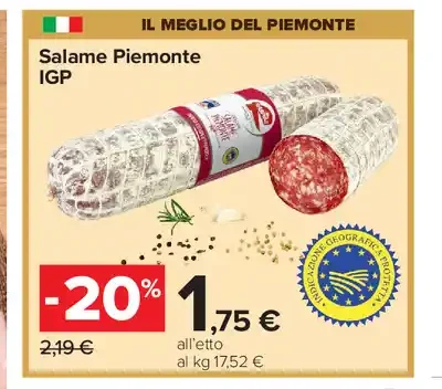 Salame Piemonte IGP