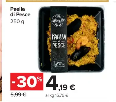 Paella di pesce