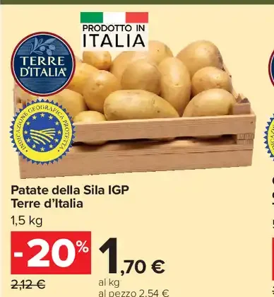 Patate della Sila IGP