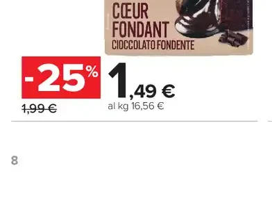 Tortino al Cioccolato