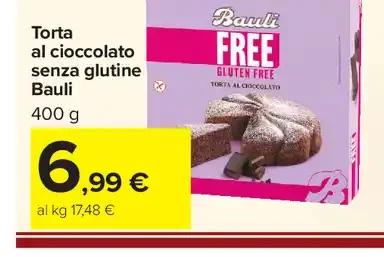 Torta al cioccolato senza glutine Bauli