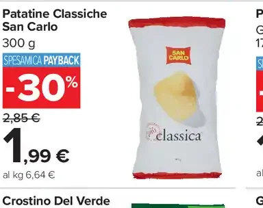 Patatine Classiche San Carlo