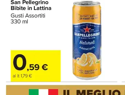 San Pellegrino Bibite in Lattina