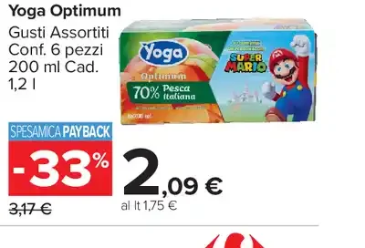 Succhi di Frutta Yoga Optimum