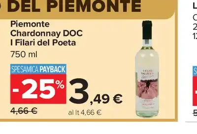 Piemonte Chardonnay DOC I Filari del Poeta