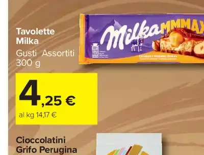 Tavolette Milka