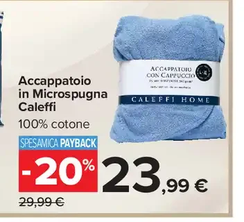 Accappatoio in microspugna
