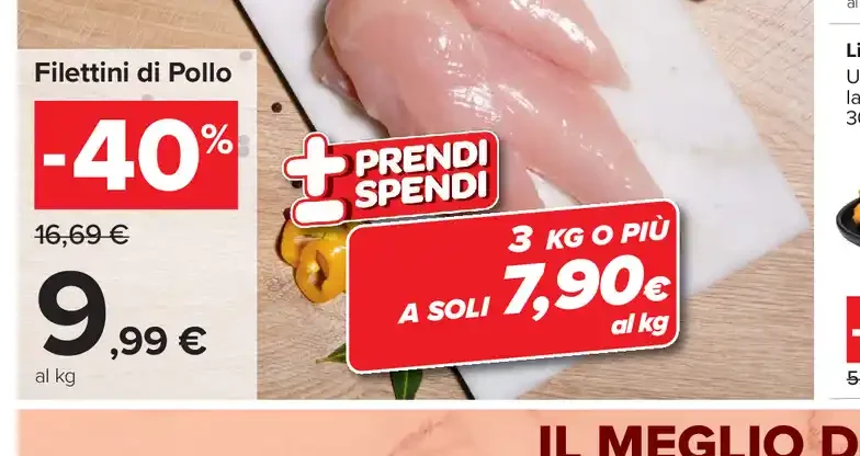 Filettini di pollo