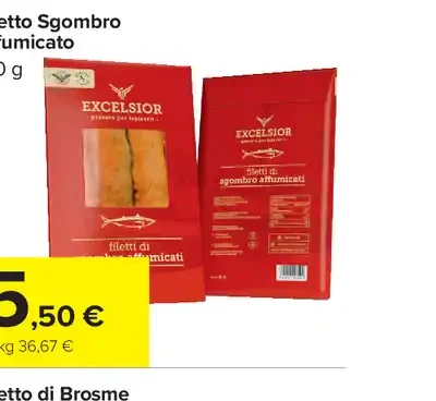 Filetto sgombro affumicato