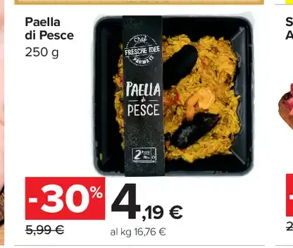 Paella di pesce
