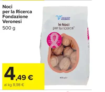 Noci per la Ricerca Fondazione Veronesi