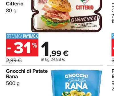 Vaschetta Guanciale Citterio