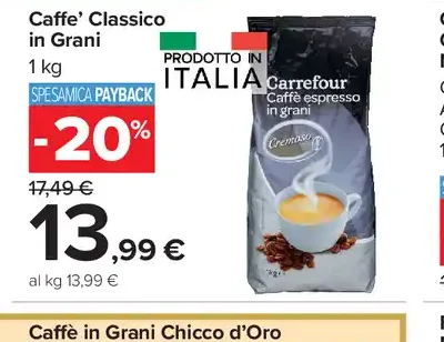 Caffè Classico in Grani
