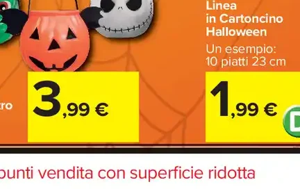 Cestino Portadolcetti Zucca o Mostro