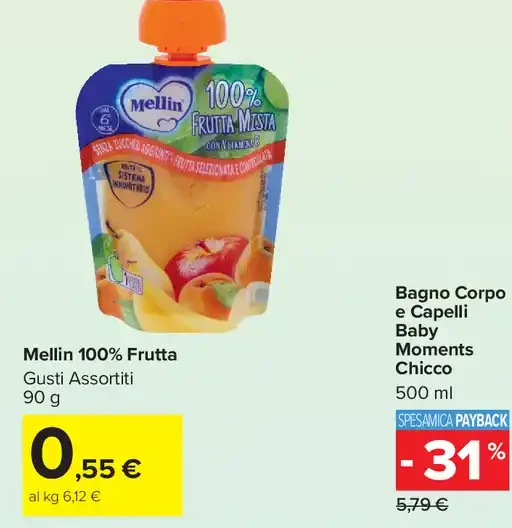 Mellin 100% Frutta