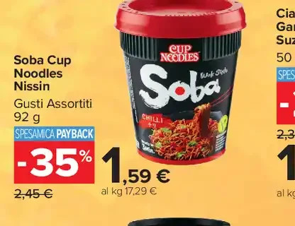 Soba Cup Noodles
