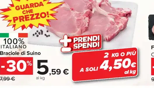 Braciole di suino
