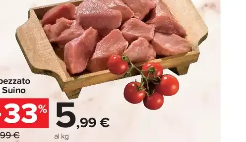Spezzato di suino