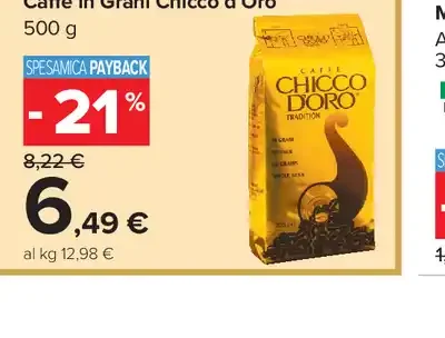 Caffè in Grani Chicco d'Oro