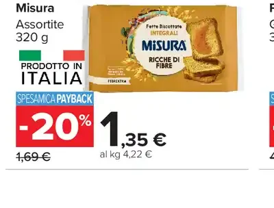 Fette Biscottate Misura