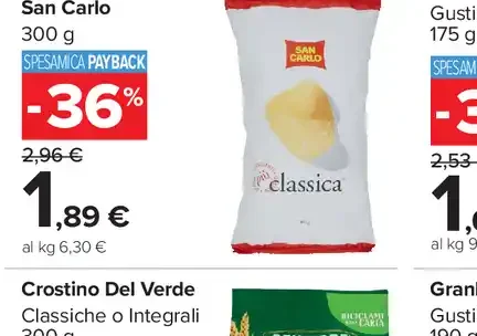Patatine Classiche San Carlo