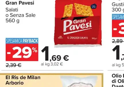 Crackers Gran Pavesi