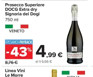 Prosecco Superiore DOCG Extra Dry Signoria dei Dogi