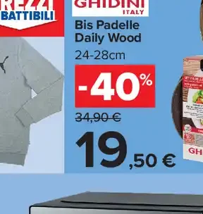 Bis Padelle Daily Wood