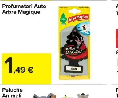Profumatori Auto Arbre Magique
