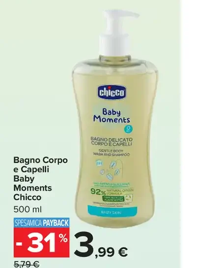 Bagno corpo e capelli Baby Moments