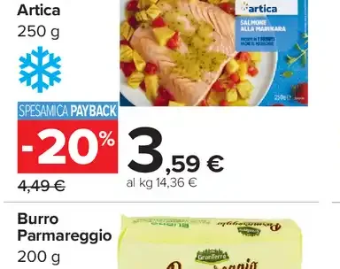 Filetto di Salmone alla marinara Artica