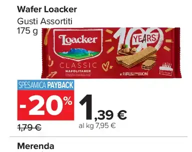 Wafer Loacker Gusti Assortiti