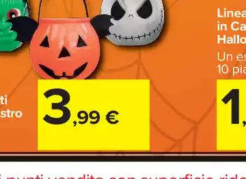Cestino Portadolcetti Zucca o Mostro