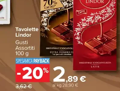 Tavolette Lindor