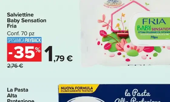 Salviettine Baby Sensation