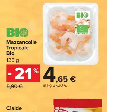 Mazzancolle tropicale bio
