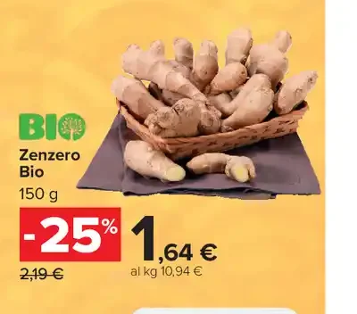Zenzero bio