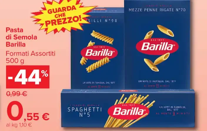 Pasta di semola Barilla