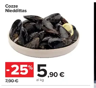 Cozze niedditas