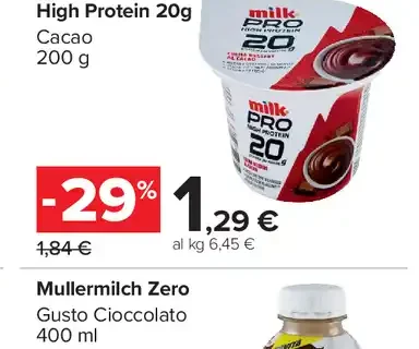 Milk Pro High Protein Cacao