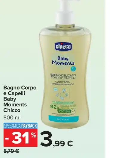 Bagno corpo e capelli Baby Moments