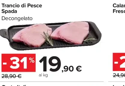 Trancio di pesce spada