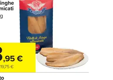 Filetti di aringhe affumicati