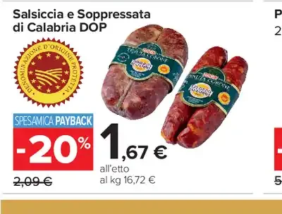 Salsiccia e soppressata di Calabria DOP